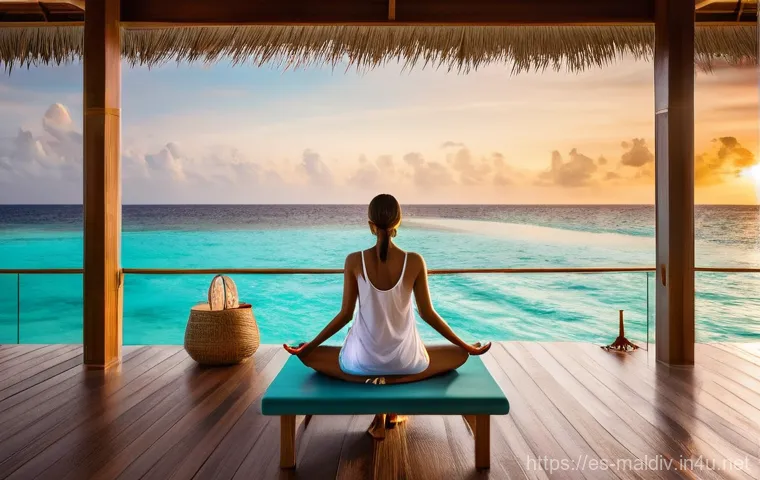 몰디브 5성급 호텔 추천 - **Prompt for Personalized Wellness Retreat:**
    "A tranquil luxury overwater spa pavilion in the M...