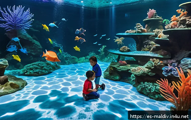 몰디브 수족관 방문 관련 이미지 2